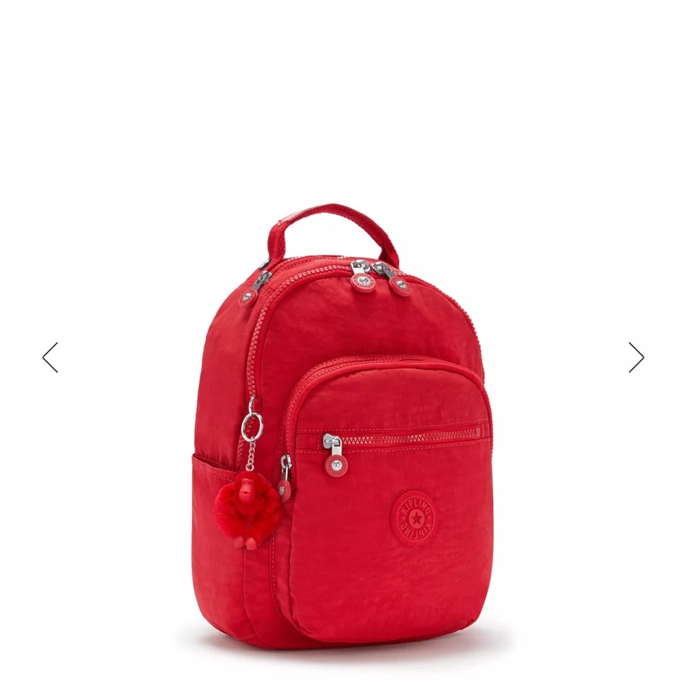 Kipling Vibrant Red Women's Backpack
